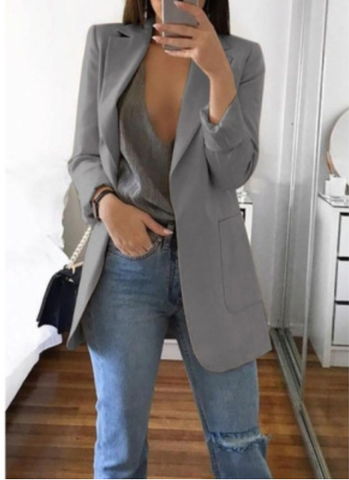 Trendy Women's Blazer Coat - Elise