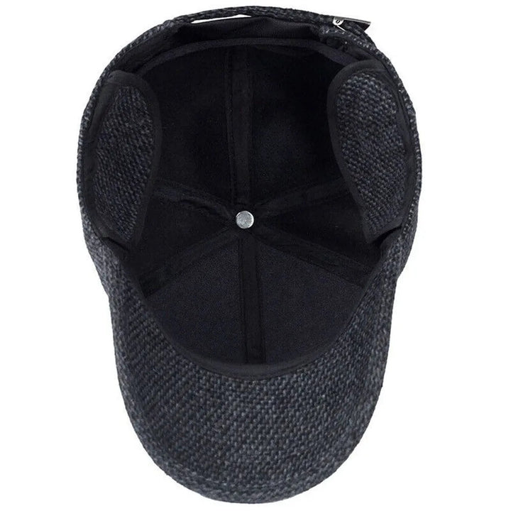 Classic Winter Hat | Nostalgic Wool Snap Cap