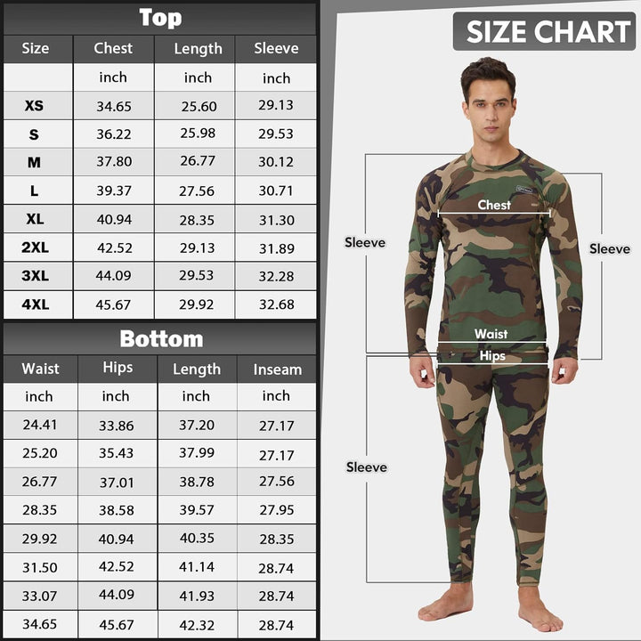 Thermal Underwear Set for Men - Thomas
