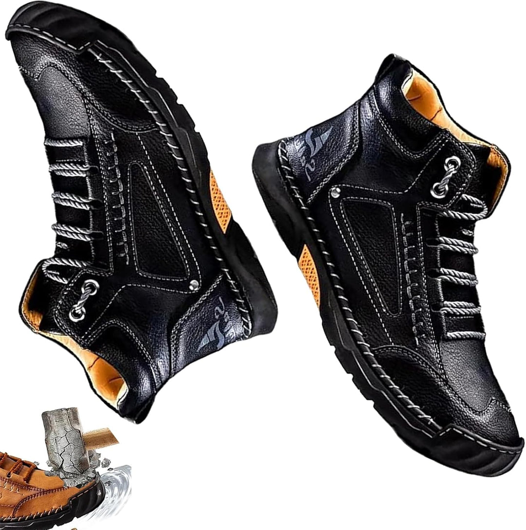 Handmade Waterproof Orthopaedic Boots for Men – Arch Support and Non-Slip Soles – Renvar
