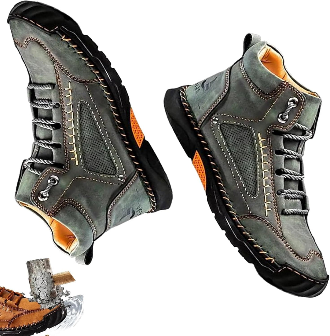 Handmade Waterproof Orthopaedic Boots for Men – Arch Support and Non-Slip Soles – Renvar
