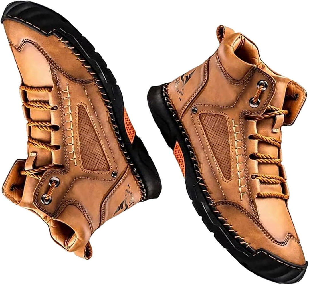 Handmade Waterproof Orthopaedic Boots for Men – Arch Support and Non-Slip Soles – Renvar