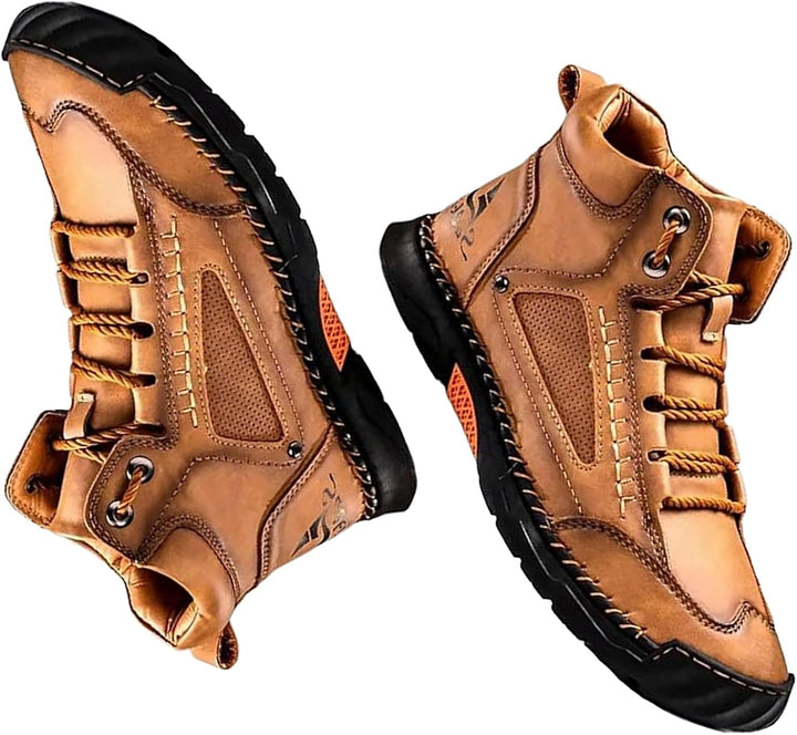 Handmade Waterproof Orthopaedic Boots for Men – Arch Support and Non-Slip Soles – Renvar