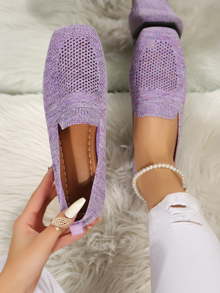 Women's orthopaedic slip-on sneakers with soft footbed, breathable mesh