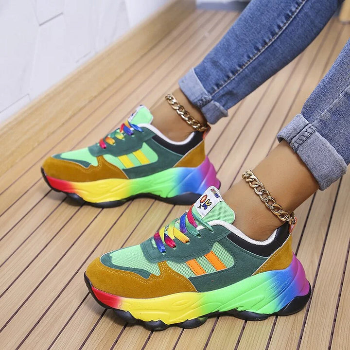 Colourful Women's Sneakers – Solenya