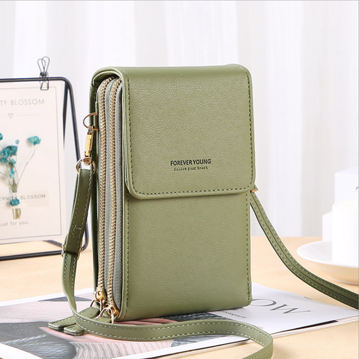 Touchscreen Phone Bag with Wallet Function – Compact Crossbody for Everyday Use