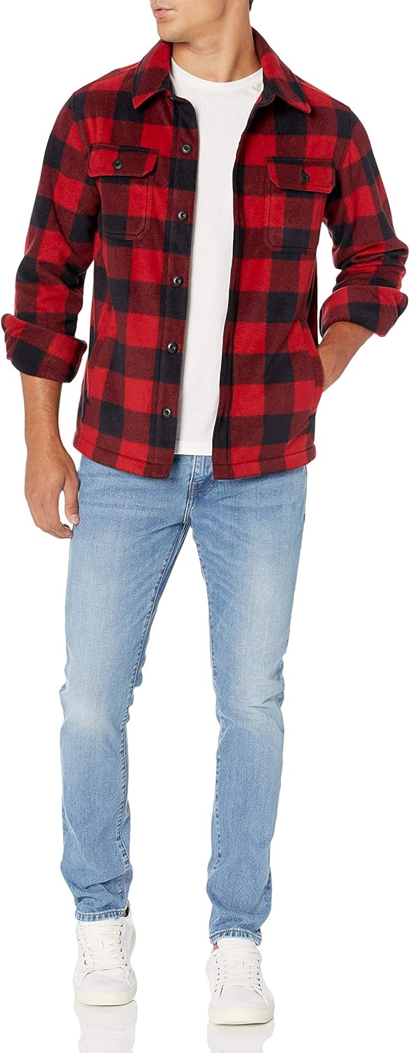 Men's Fleece Overshirt for Spring 2026 – Max