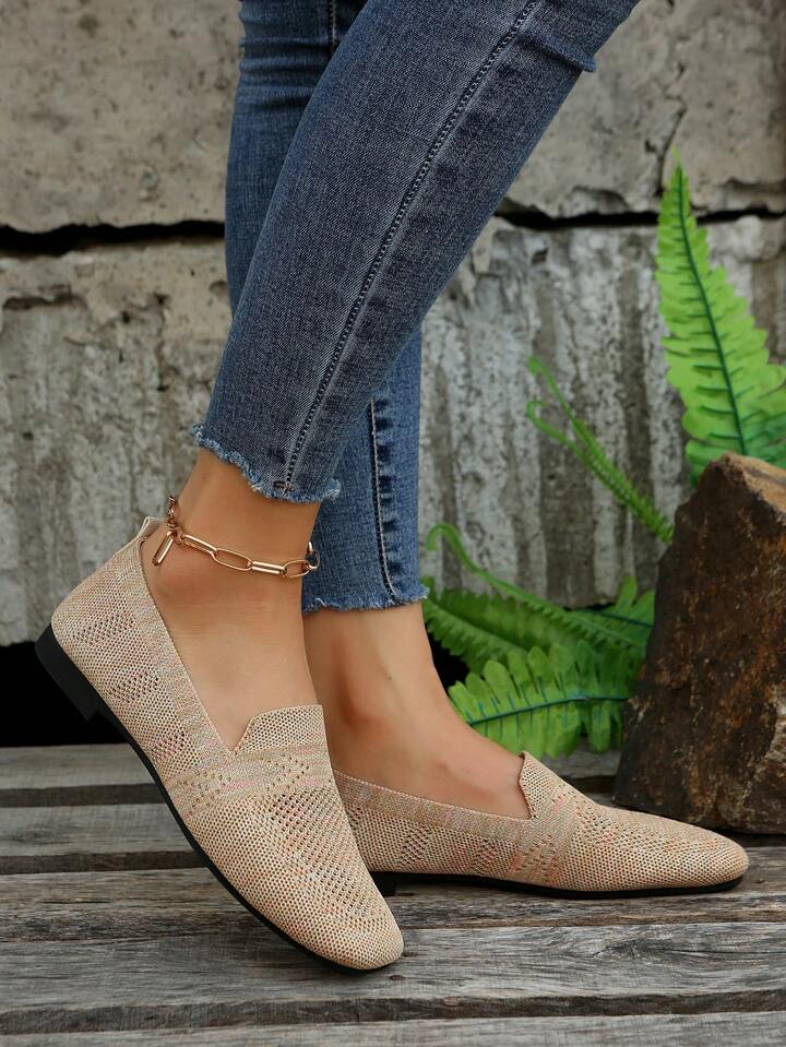 Women's orthopaedic slip-on sneakers with soft footbed, breathable mesh