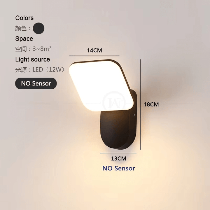Smart LED Wall Lamp with Motion Sensor