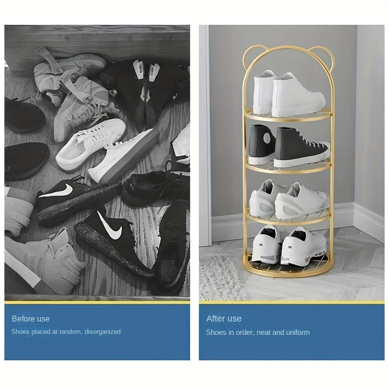 BearStack Vertical Shoe Tower – Smart Storage in a Compact Design