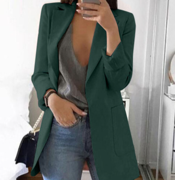 Trendy Women's Blazer Coat - Elise