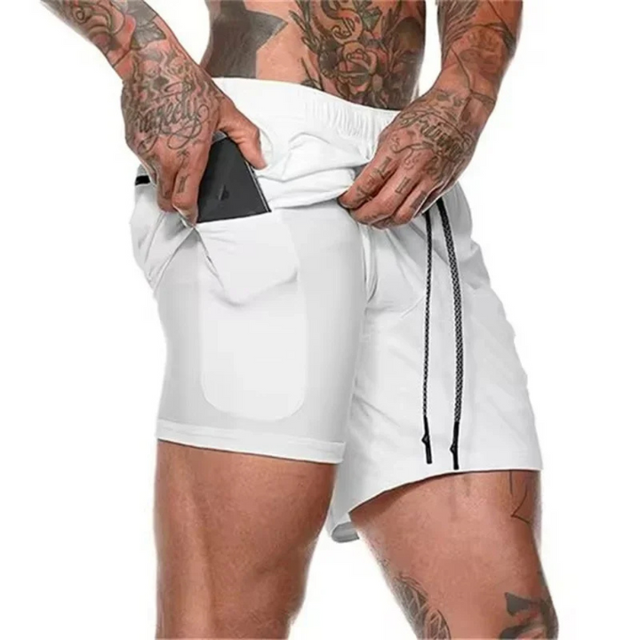2-in-1 Men's Sport Shorts
