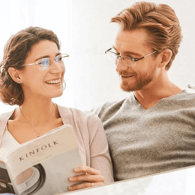 Advanced Multifocal Blue Light Blocking Reading Glasses - SapphireView