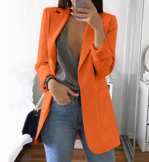 Trendy Women's Blazer Coat - Elise