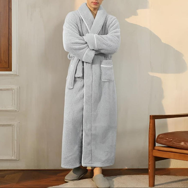 Luxe Fleece Warmth Comfort Bathrobe