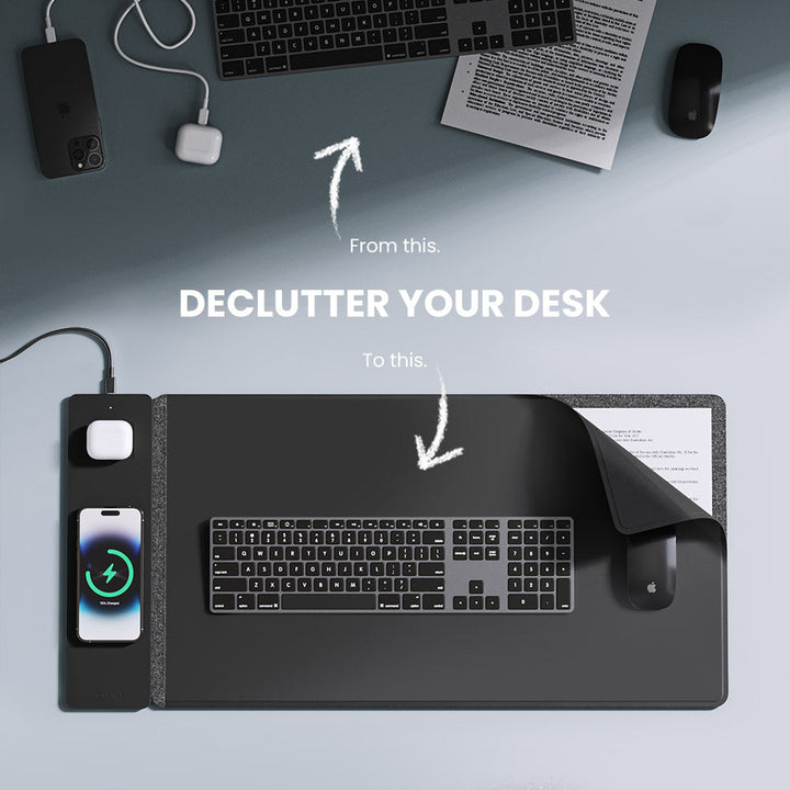Wireless Charging Desk Pad – ChargePad Flex