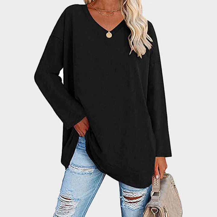 Elegant Long-Sleeve Top for Women