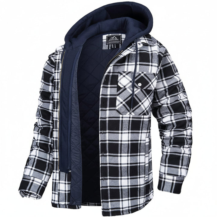 Mid-Season Hooded Jacket for Men