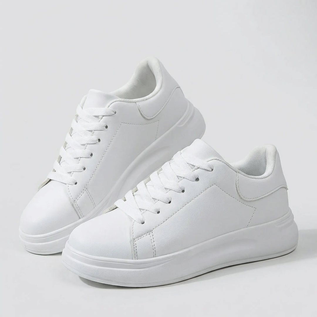 Blancova - Minimalist Low-Top Platform Sneaker