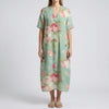 Floral Print Midi-Length Dress