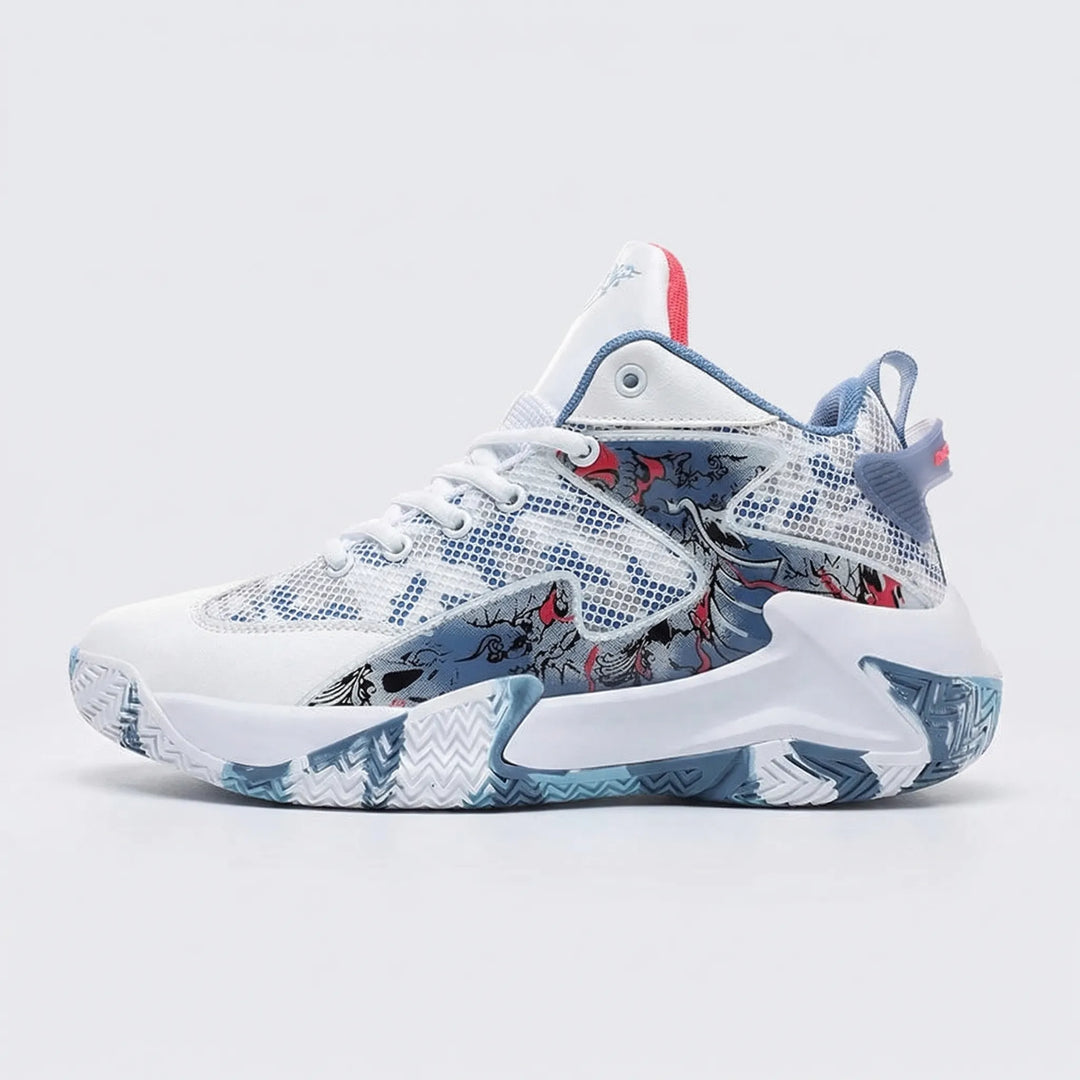 Court Trainer with Bold Graphic Print - Seth