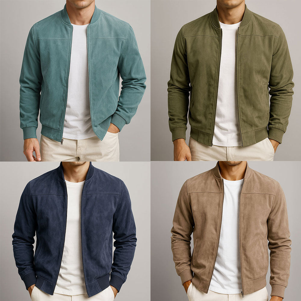 Men's Bomber Jacket | Slim Fit & Elegant