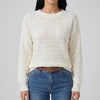 Relaxed Fit Pullover With Back Bow Detail