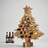 Christmas Tree Shaped Bottle Rack