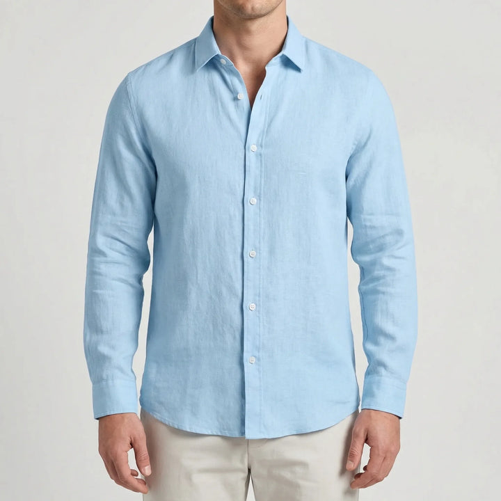 Brezavo - Classic Button-Down Long Sleeve Shirt