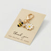 Bee And Daisy Clip-On Charm Set