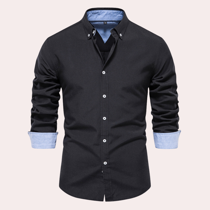 Casual Long Sleeve Men's Shirt - Remy