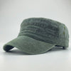 Vintage Military Flat-Top Cap