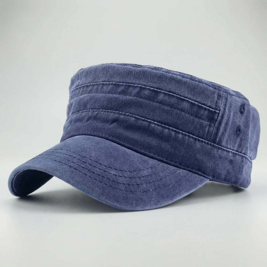Campayne - Vintage Military Flat-Top Cap