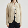 Slim-Fit Button-Front Cardigan for Women