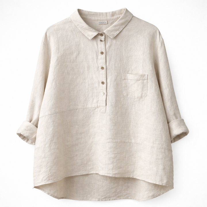 Elegant Long-Sleeve Blouse For Women