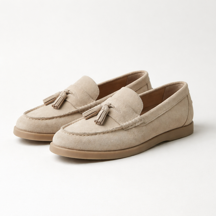 Tassel Accent Slip-On Loafer for Men