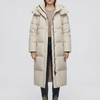 Long Hooded Insulated Puffer Jacket