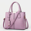 Structured Top-Handle Shoulder Bag