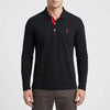 Long-Sleeve Polo With Contrast Placket