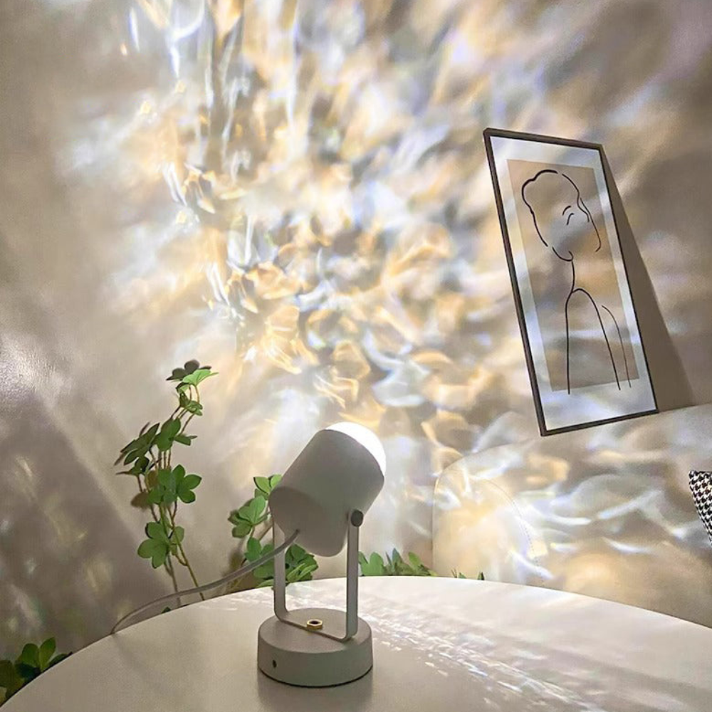 LED RGB Colour-Changing Table Lamp, Dimmable and 360° Rotatable