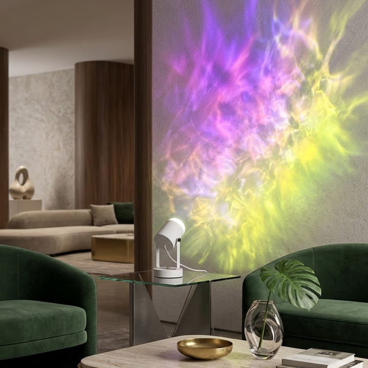 LED RGB Colour-Changing Table Lamp, Dimmable and 360° Rotatable