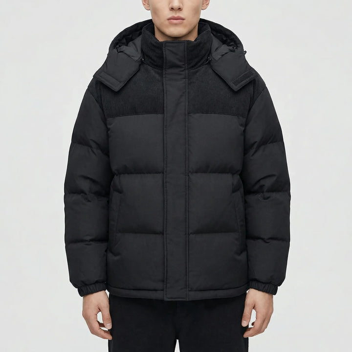 Colvern - Hooded Insulated Men's Puffer Jacket