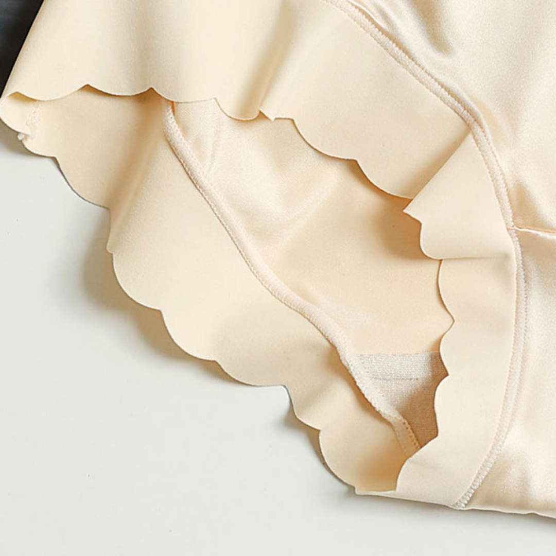 Seamless Satin Women's Briefs - Emliy