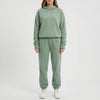 Hooded Sweatshirt And Jogger Set