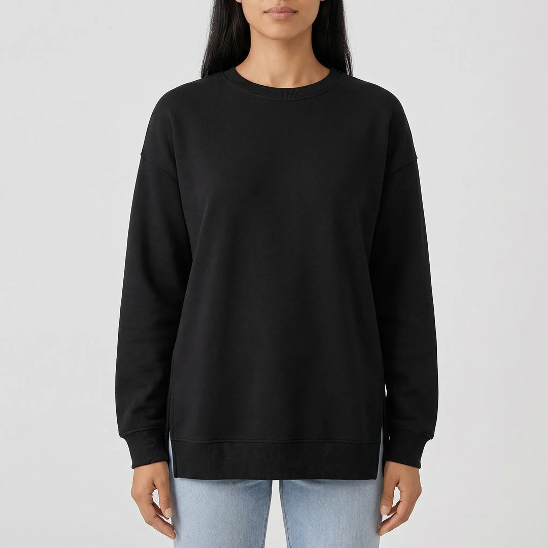 Crewlix - Relaxed Fit Crew Neck Sweatshirt