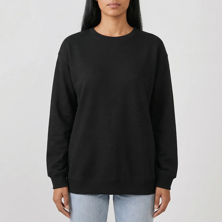 Crewlix - Relaxed Fit Crew Neck Sweatshirt