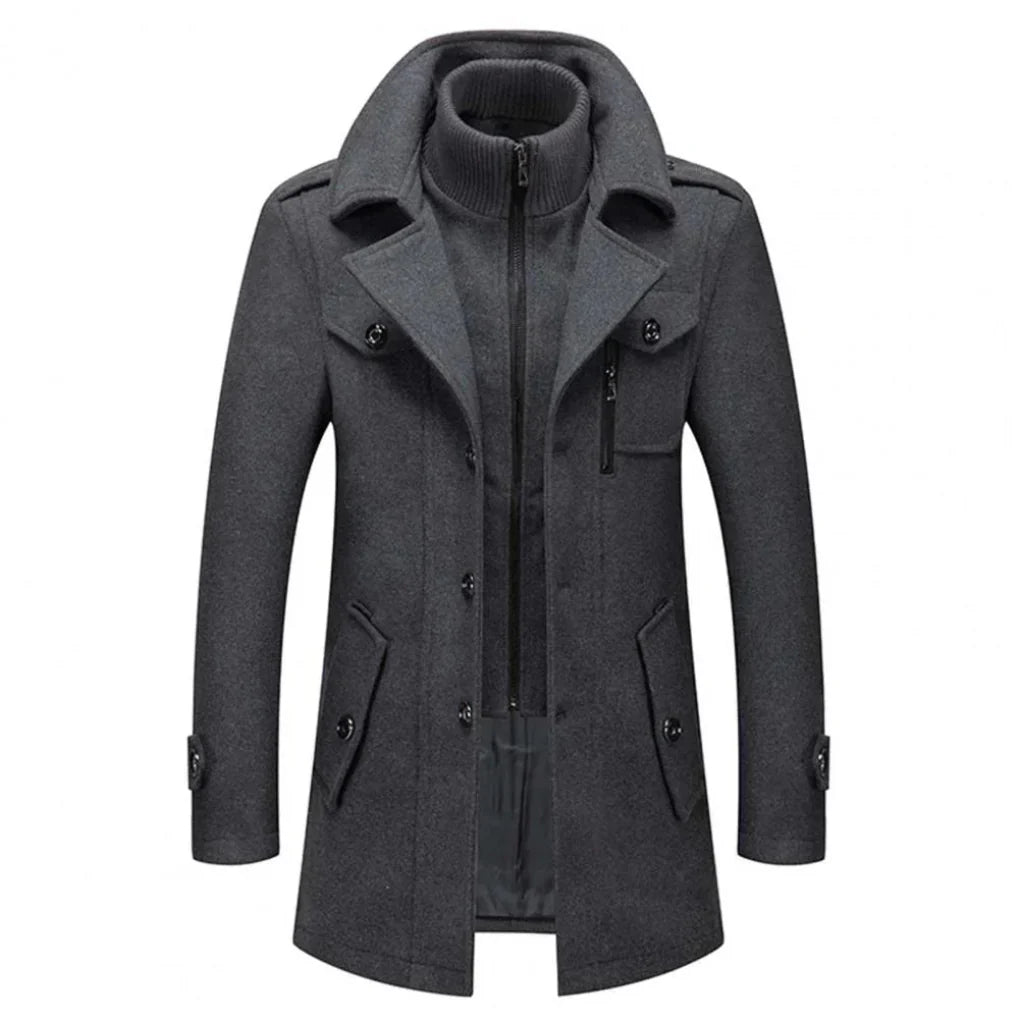 Two-Piece Winter Coat for Men