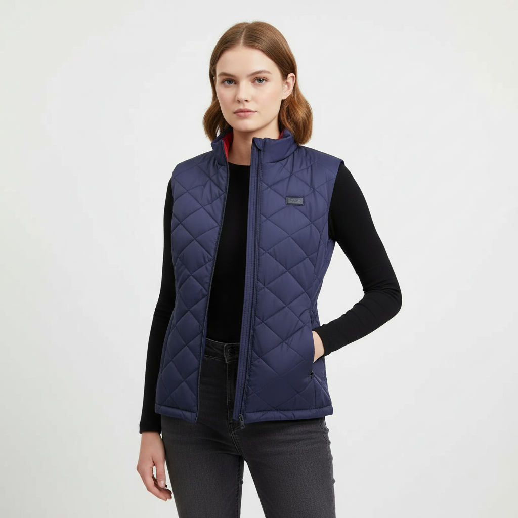 Women's Thermal Gilet with Nine Zones - Amber