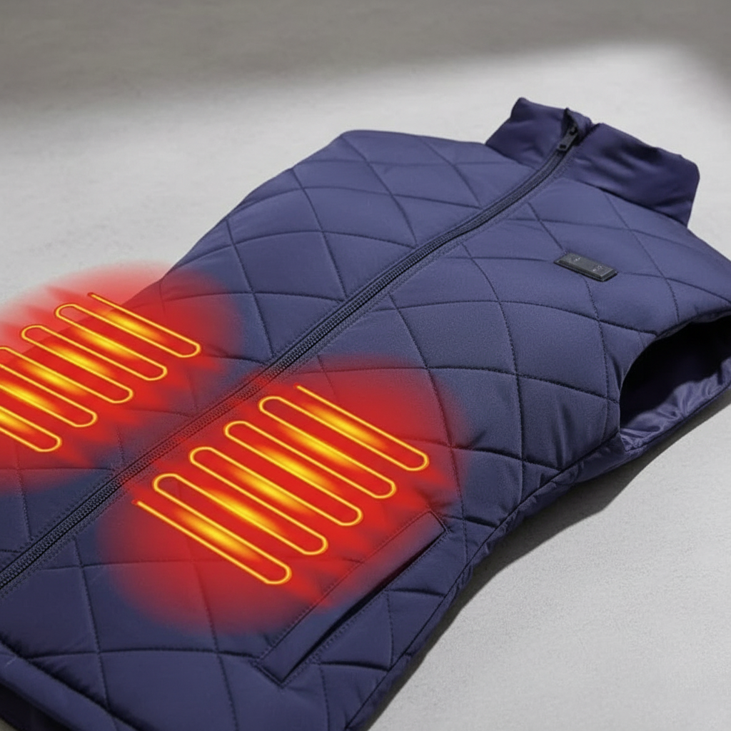 Women's Thermal Gilet with Nine Zones - Amber