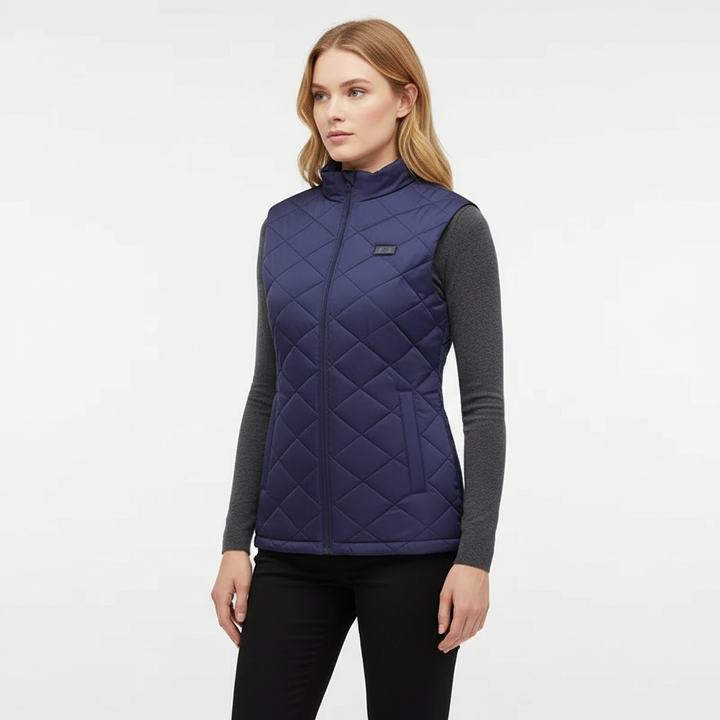 Women's Thermal Gilet with Nine Zones - Amber